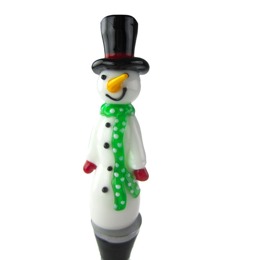 Glass Wbs Snowman Tall