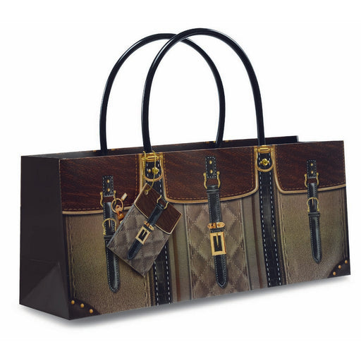 Purse Bag - Town and Country Wine Bottle Gift Bag