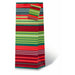 Christmas Stripes Wine Bottle Gift Bag