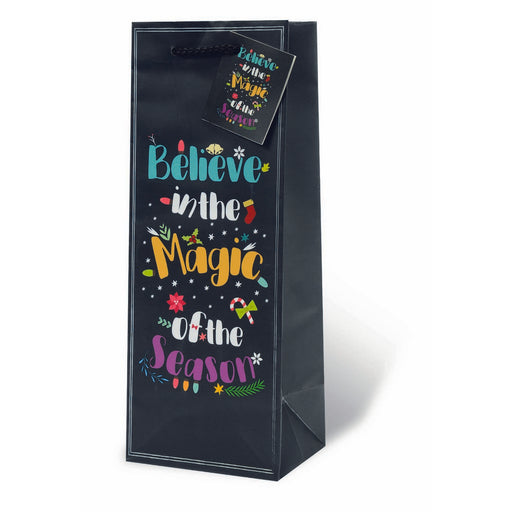 Believe in the Magic Wine Bottle Gift Bag