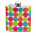 6 OZ Flask - Polka Dots