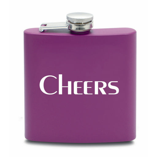 6 OZ Flask - Cheers