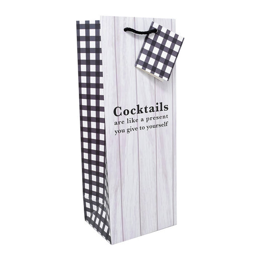 Wine Bag - Cocktails are Like a Present to Yourself