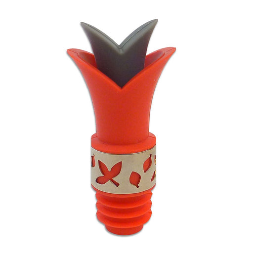 ABS Red Lily - Bottle Stopper & Pourer Sets