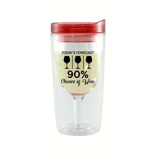 Today's Forecast Vingo Wine Tumbler