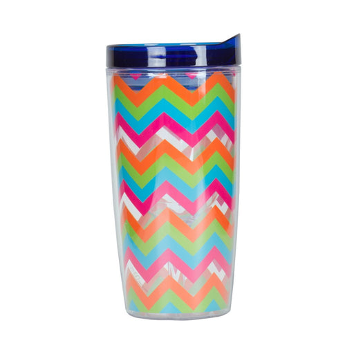 Vingo 10Oz Double-Walled Wine Tumbler - Multi-Colored