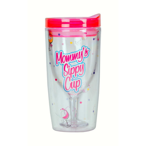 Mommy's Sippy Cup Insulated Wine Tumbler 10 oz