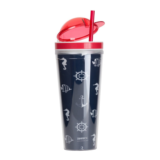 Slurp N' Snack Tumbler For Snack And Drink - Sealife