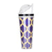 Slurp N' Snack Tumbler For Snack And Drink - Moroccan Purple/Yellow
