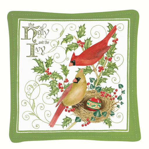 Holly and Ivy Single Mug Mat