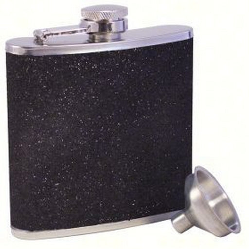 Glitter Black Stainless Steel Flask