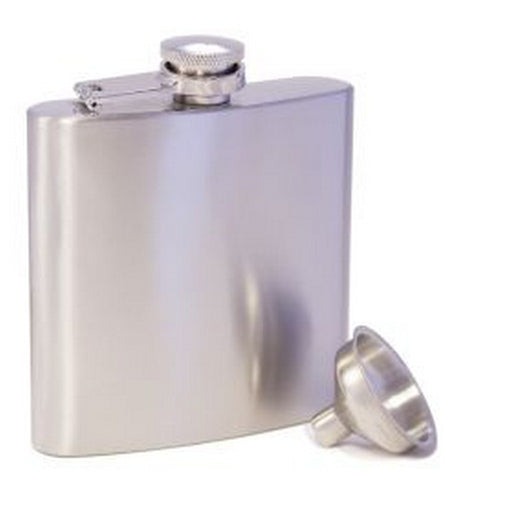 Steel Stainless Steel Flask 6oz.