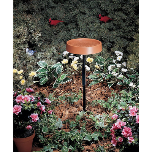 12 in. Heated Bird Bath w/Metal Stand