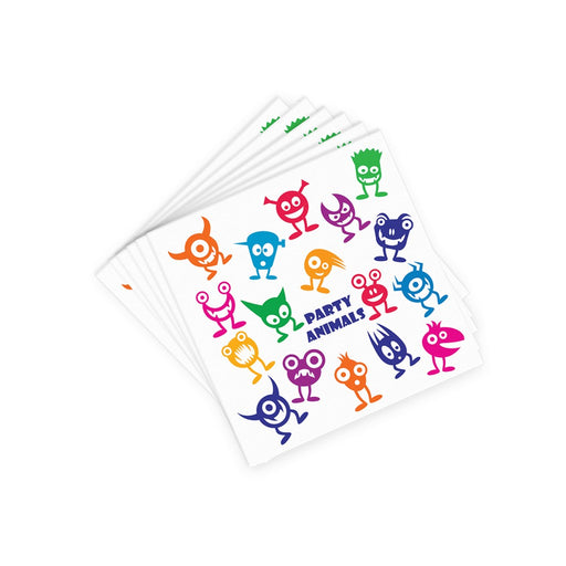 AN-W Party Animals - Decorative Napkin Sets