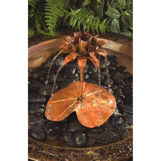 Copper Dripper/Fountain Lotus