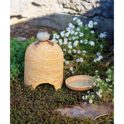 River Stone Toad House Yellow