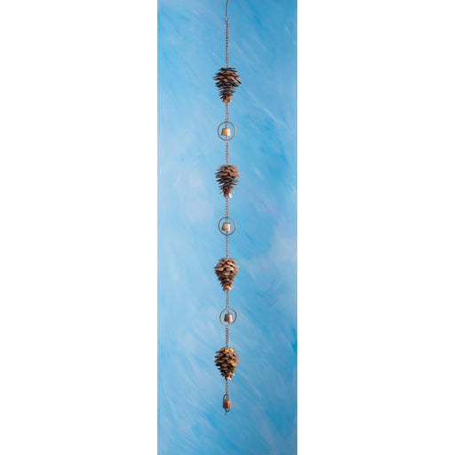 Pine Cone Flamed Hanging Ornament