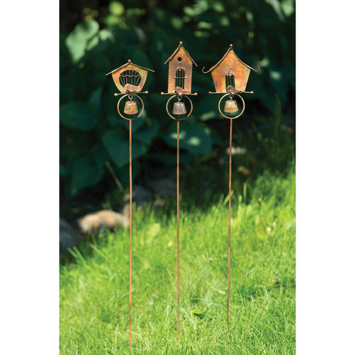 Bird Houses Garden Stake (must order in 6's)