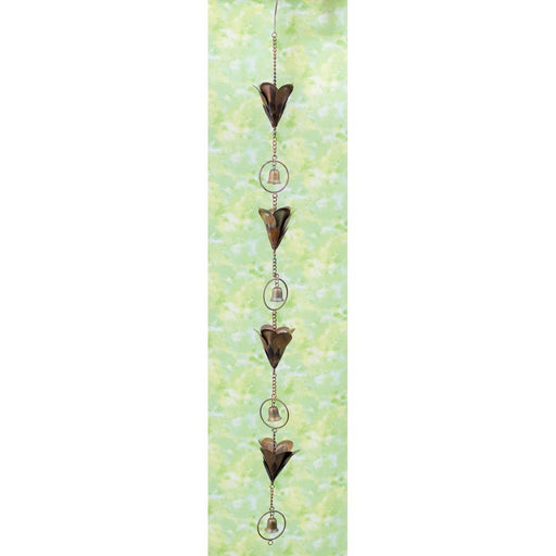 Lily Flower Flamed Finish