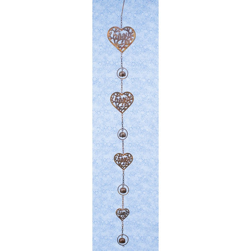Hanging 4 Heart Flamed Finish