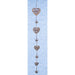Hanging 4 Heart Flamed Finish