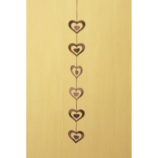 Hearts Flamed Ornament
