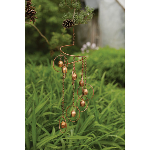 Circle with Bells Spiral Mobile