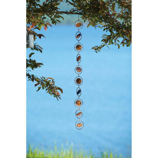 Circles Flamed Hanging Ornament