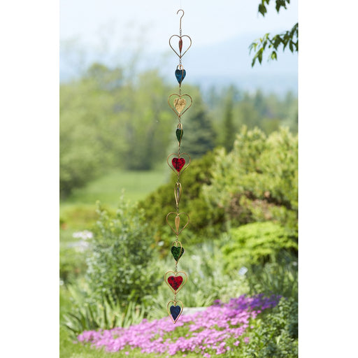 Hearts Multicolor Hanging Ornament