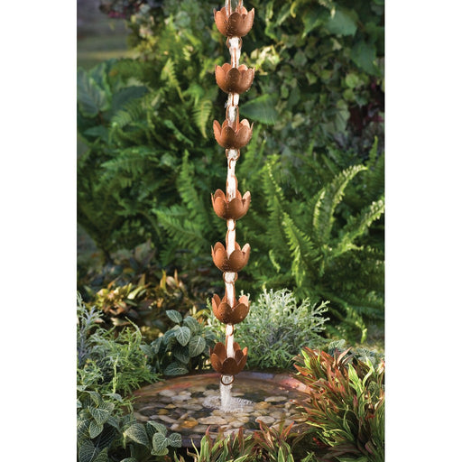 Lily Cups Rain Chain