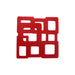 AWC Red Cubes - Wine Coaster Sets