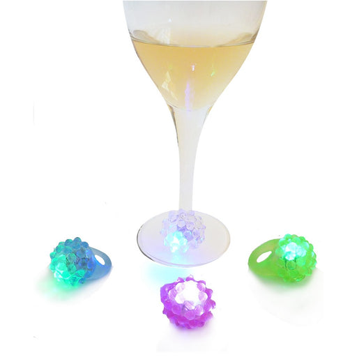 AWM Bling - LED Flashing Wine Marker Sets