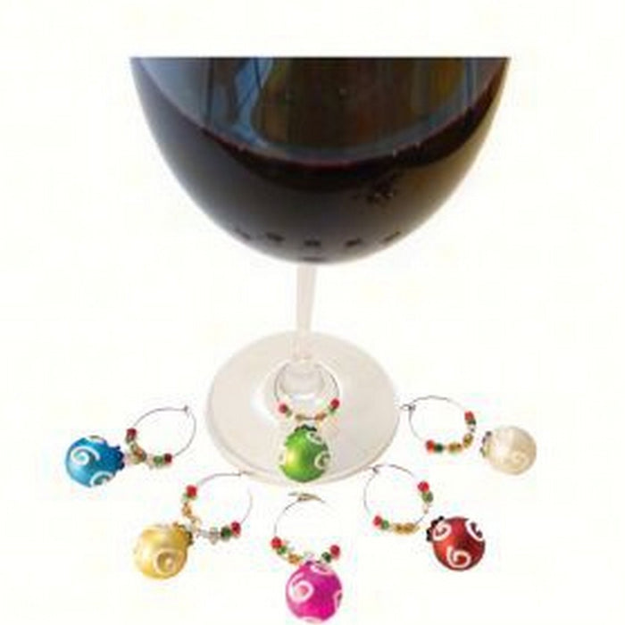 Ornament Wine Charms (6 per box)