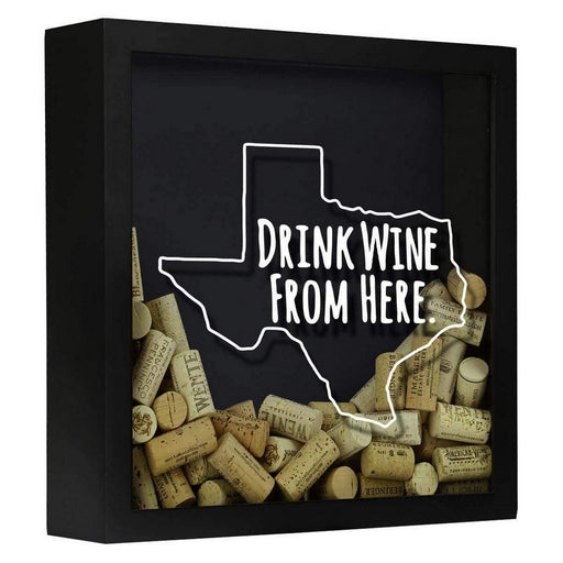 Shadow Box Texas - Cork Holder