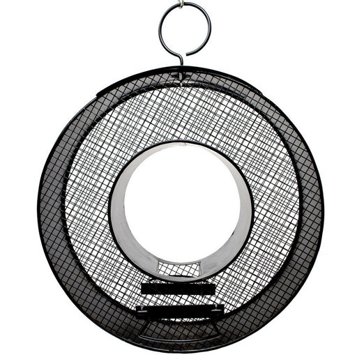 Black Circle Mesh FlyThru Feeder