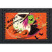 Flying Witch Halloween Doormat