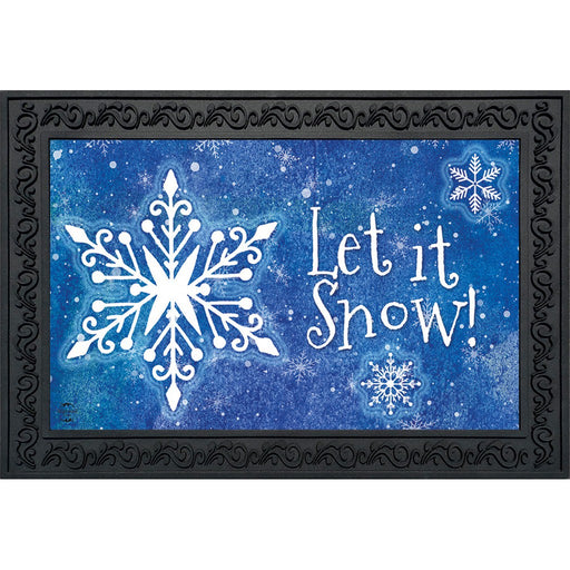 Snowflakes Doormat