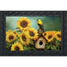 Goldfinch & Sunflowers Doormat