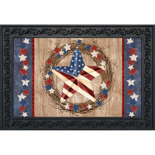 Americana Barnstar Doormat