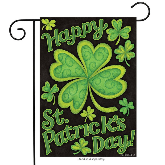 Happy St. Patrick's Day Garden Flag