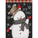 Celebrate Winter Snowman Garden Flag