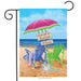 Beach Bum Garden Flag