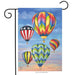 Hot Air Balloons Garden Flag