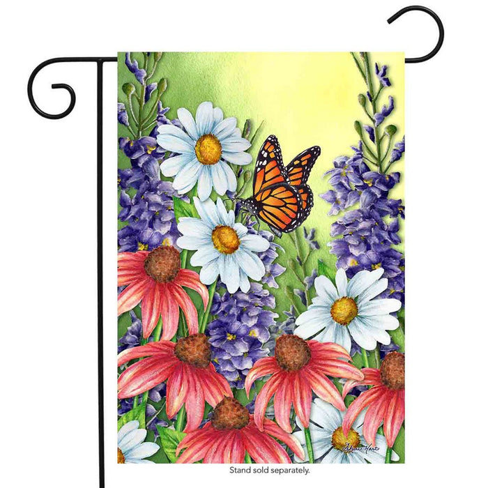 Monarch Garden Flag