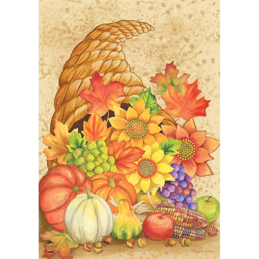 Fall Bounty Garden Flag