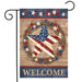 Americana Barnstar Garden Flag