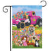 Easter Dogs Garden Flag