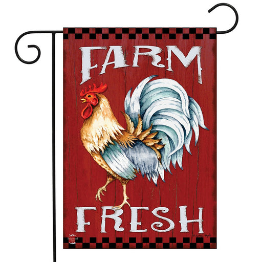 Farm Fresh Garden Flag