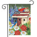 Patriotic Gathering Garden Flag