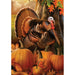 Harvest Turkey Garden Flag